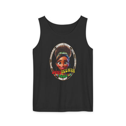 Juneteenth | Graphic Celebratory Tank Top (front and back design)