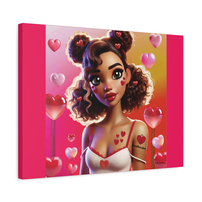 Heartbreaker 2 | Watermelon - Canvas Print, matte (multiple sizes)