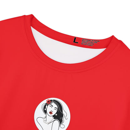 Pearls & Curls 3 | Scarlet Kiss Short Sleeve Tee