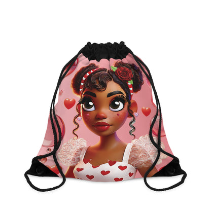 Heartbreaker Girl | Bubblegum - Drawstring Bag