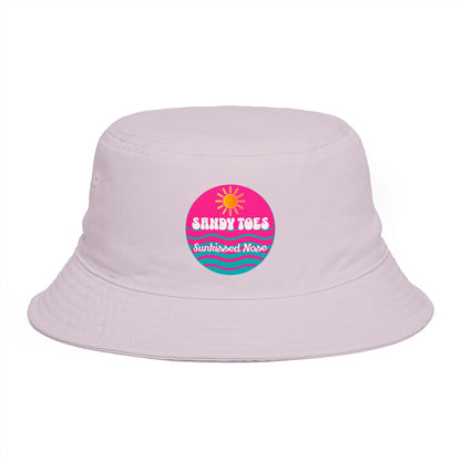 Sandy Toes | Passion Fruit Emblem Bucket Hat (multiple colors)