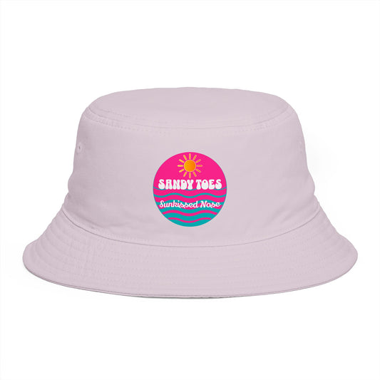Sandy Toes | Passion Fruit Emblem Bucket Hat (multiple colors)