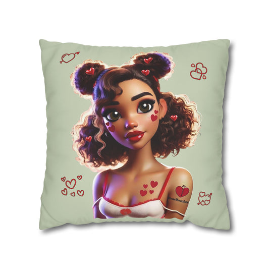 Heartbreaker 2 | Kiwi - Pillowcase, square (multiple sizes)