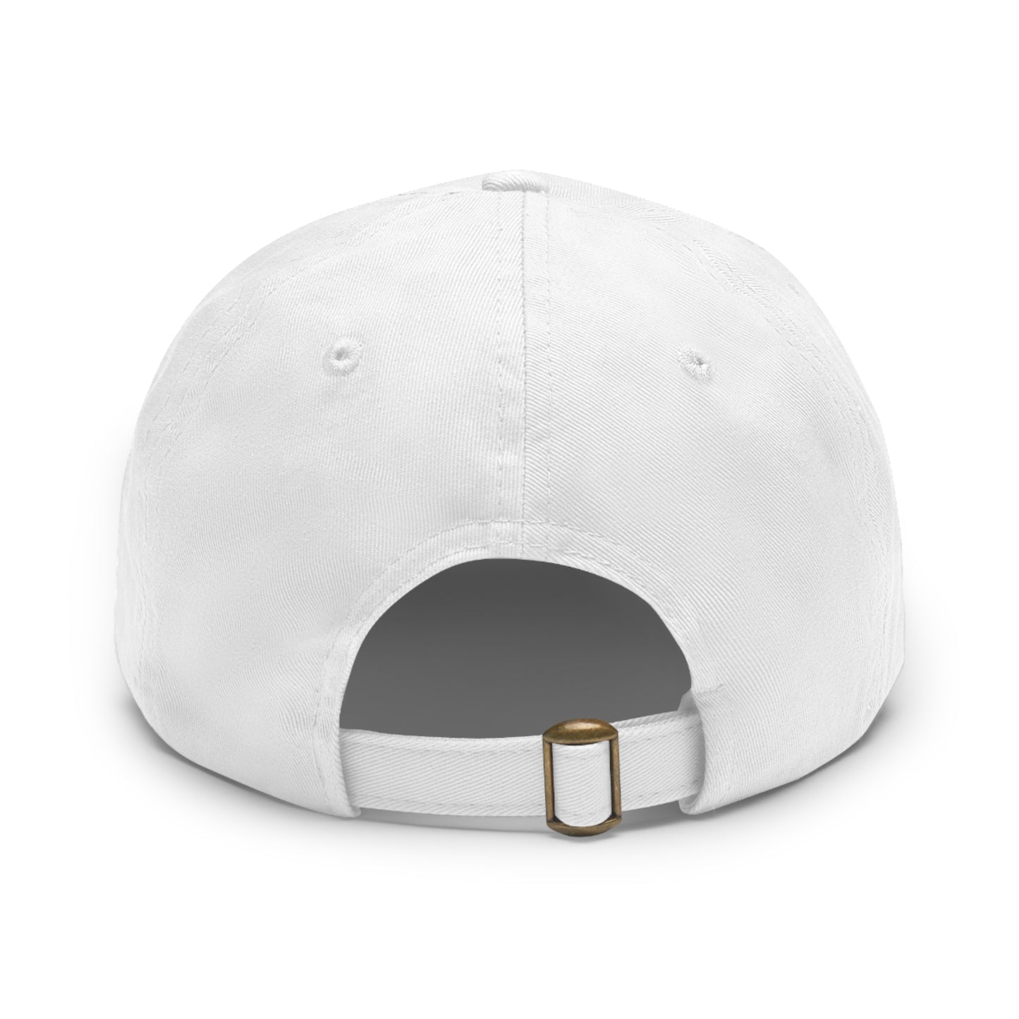 Sandy Toes | Melanin Pop Round Leather Patch Dad Cap (multiple colors)