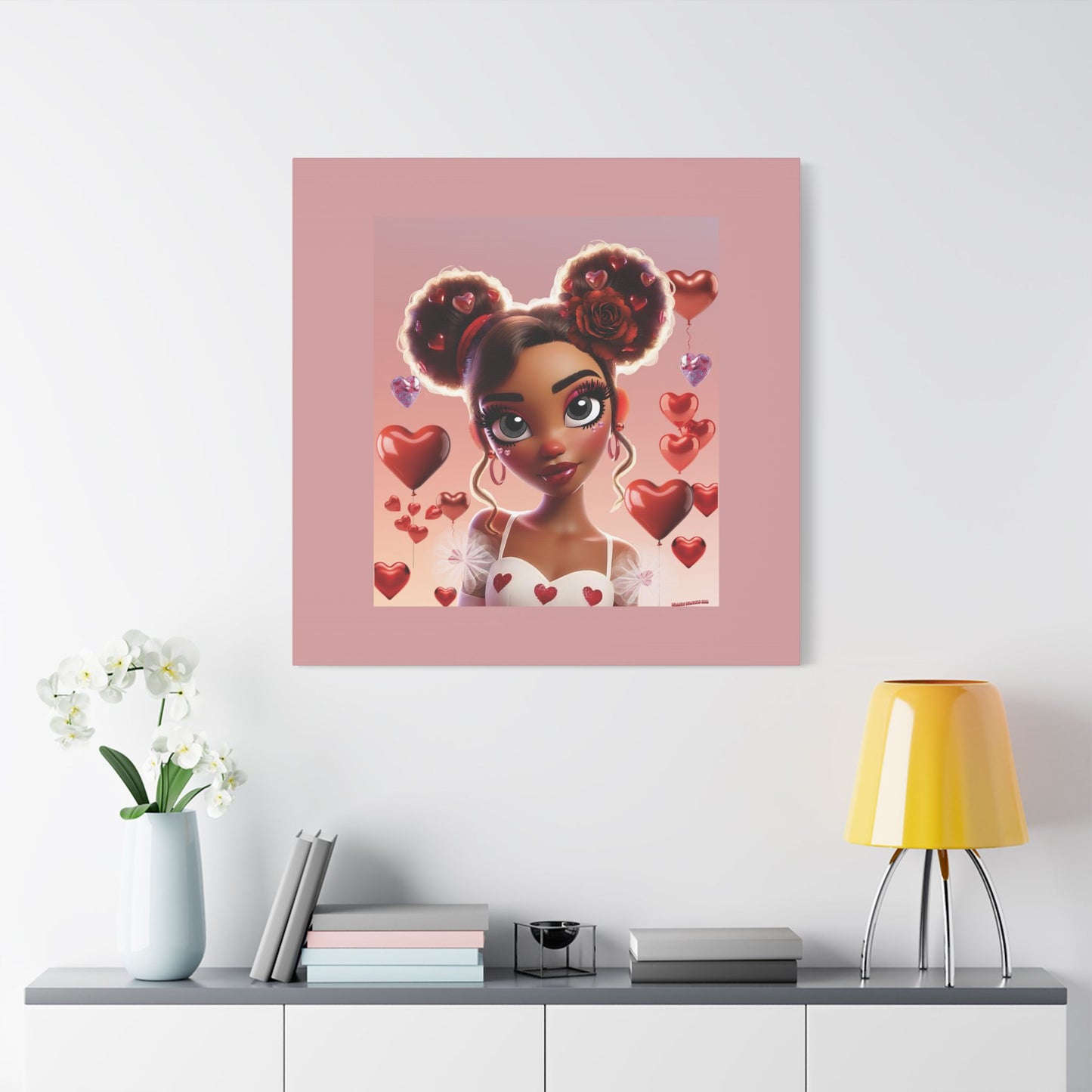 Heartbreaker 3 | Cotton Candy - Canvas Print, satin (multiple sizes)