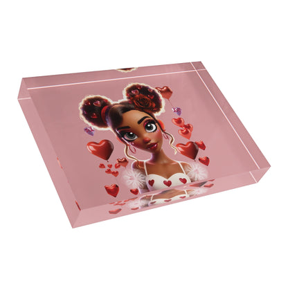 Heartbreaker 3 | Cotton Candy Acrylic Image Block