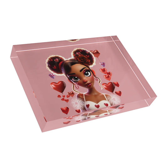 Heartbreaker 3 | Cotton Candy Acrylic Image Block