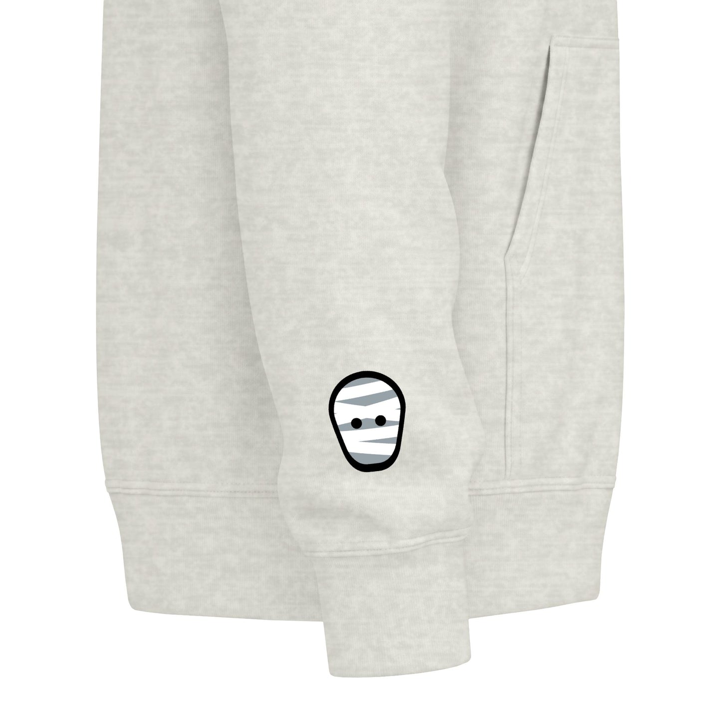 Harvest Haze | Spooky Season Gaphic Icons Zip Hoodie (front and back design)