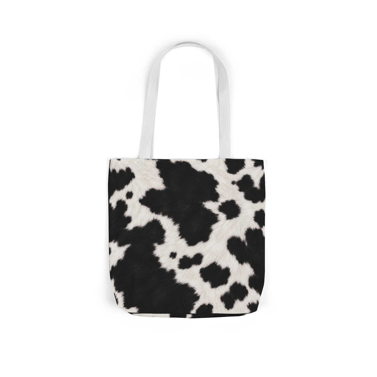 Cow | Black & White Cowhide Canvas Tote Bag (3 sizes)