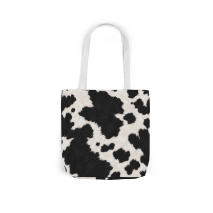 Cow | Black & White Cowhide Canvas Tote Bag (3 sizes)