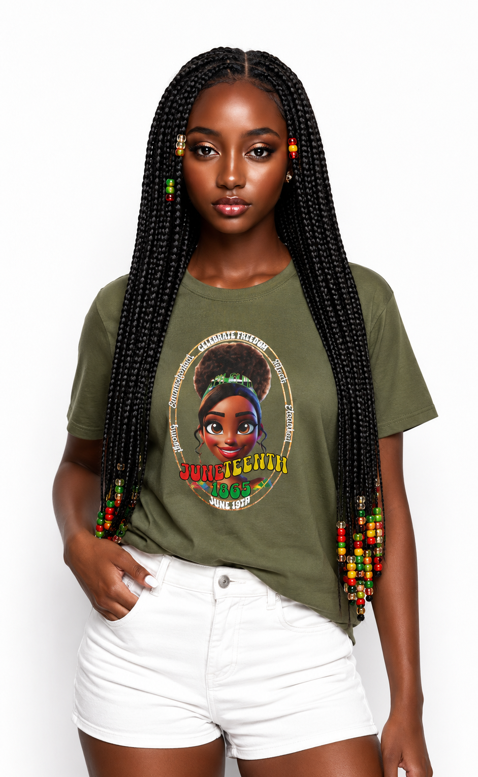 Juneteenth | Celebration Tee (front and back design)